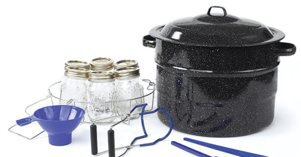 water bath canning - food preservation