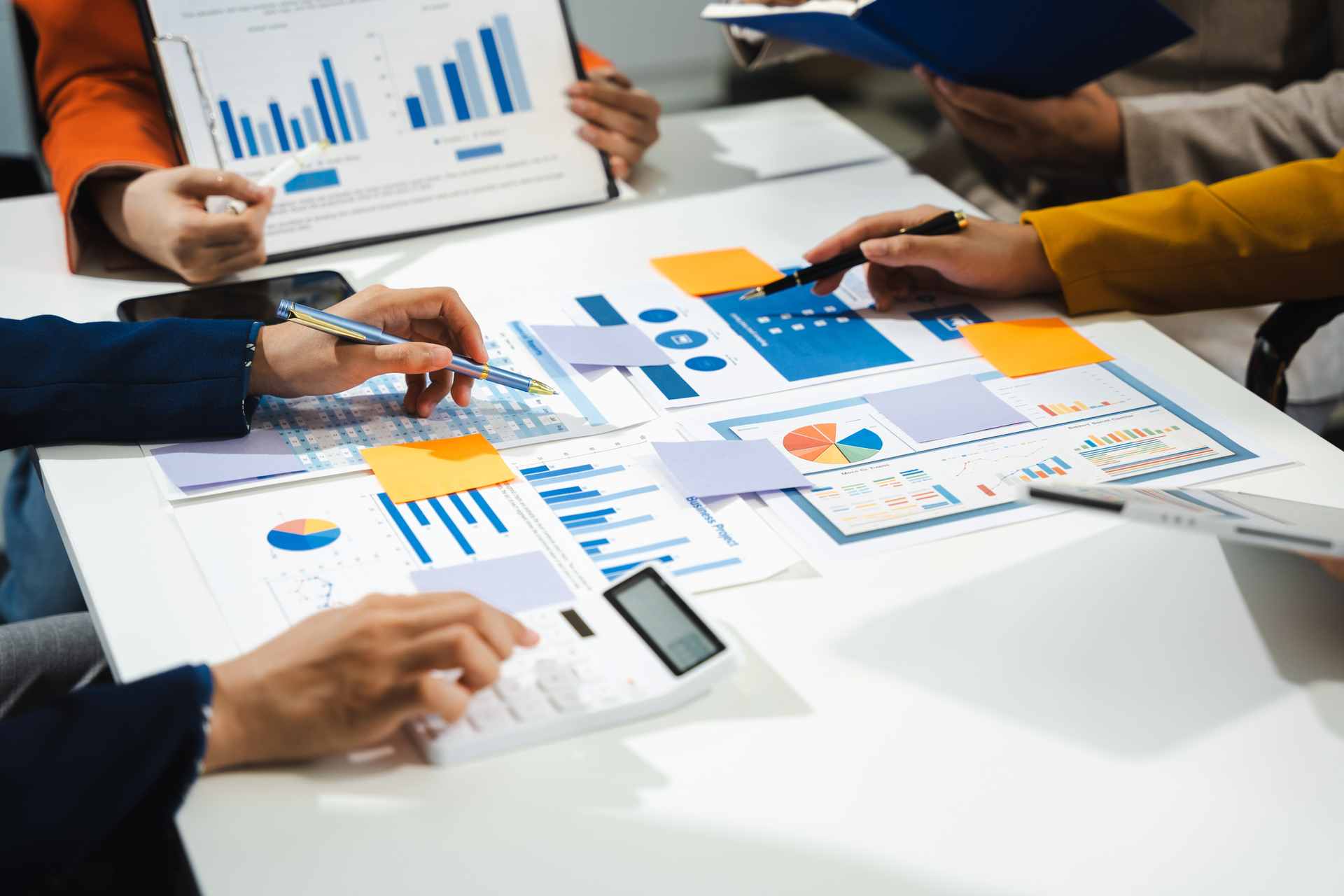CRM software dashboard