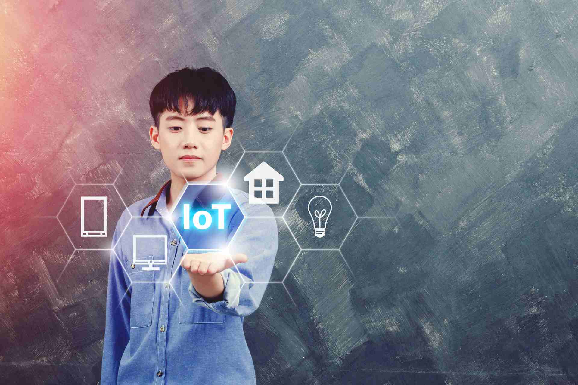 IoT devices network diagram